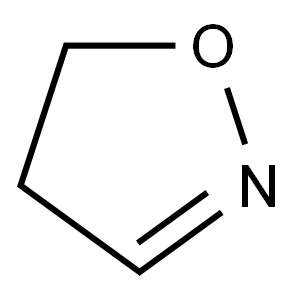 4,5-ジヒドロイソオキサゾール 化学構造式