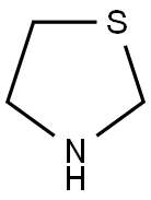 四氢噻唑, 504-78-9, 结构式