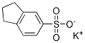 potassium indan-5-sulphonate 结构式