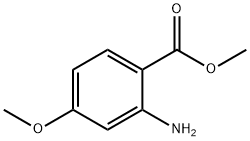 2-AMINO-4-METHOXY-BENZOIC ACID METHYL ESTER Structure