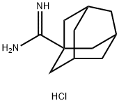 金刚烷-1-甲脒盐酸盐, 50417-14-6, 结构式