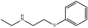 N-エチル-2-(フェニルチオ)エタンアミン 化学構造式
