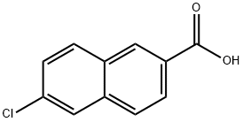 6-クロロ-2-ナフトエ酸 化学構造式