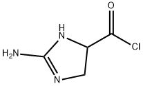 1H-Imidazole-4-carbonyl chloride, 2-amino-4,5-dihydro- (9CI),50420-34-3,结构式