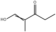 1-Penten-3-one, 1-hydroxy-2-methyl- 化学構造式
