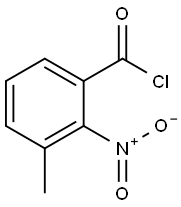3-甲基-2-硝基苯甲酰氯,50424-93-6,结构式