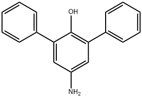 4-アミノ-2,6-ジフェニルフェノール 化学構造式