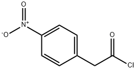 2-(4-硝基苯基)乙酰氯 结构式