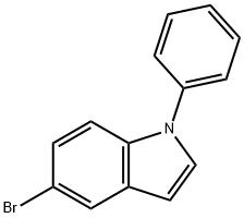 5-溴-1-苯基-1H-吲哚, 504424-70-8, 结构式