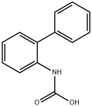 1,1'-Biphenyl-2-ylcarbamic acid Structure