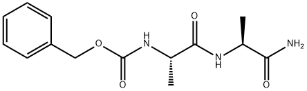 Z-ALA-ALA-NH2 结构式