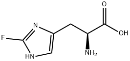 2-氟代-L-组氨酸 结构式