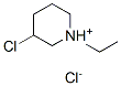 氯化3-氯-1-乙基哌啶嗡 结构式