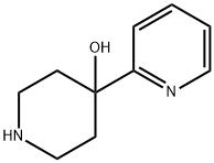4-ピリジン-2-イルピペリジン-4-オール 化学構造式
