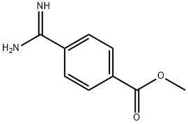 4-甲脒基苯甲酸甲酯盐酸盐, 50466-15-4, 结构式