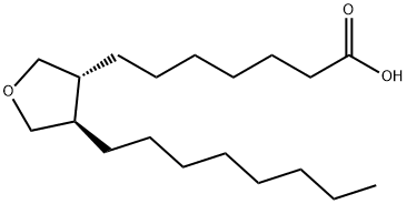 10-oxaprostanoic acid Structure