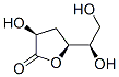 3-Deoxy-D-arabino-hexonic acid 1,4-lactone Struktur