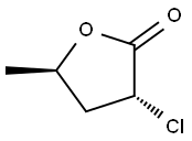 trans-3-chlorodihydro-5-methylfuran-2(3H)-one Structure