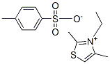 3-ethyl-2,4-dimethylthiazolium toluene-p-sulphonate Structure