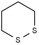 Tetrahydro-1,2-dithiin,505-20-4,结构式