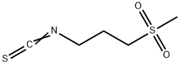 3-(甲基磺酰基)异硫氰酸丙酯,505-34-0,结构式
