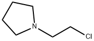1-(2-クロロエチル)ピロリジン 化学構造式