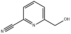6-(HYDROXYMETHYL)-2-PYRIDINECARBONITRILE Struktur