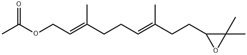 10,11-Epoxyfarnesylacetate Struktur
