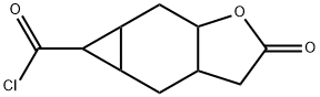 2H-사이클로프로파[f]벤조푸란-5-카르보닐클로라이드,옥타하이드로-2-옥소-(9CI)