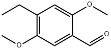 2,5-二甲氧基-4-乙基苯甲醛, 50505-61-8, 结构式