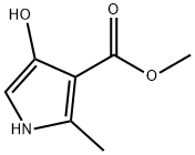1H-Pyrrole-3-carboxylic acid, 4-hydroxy-2-methyl-, methyl ester (9CI) 结构式