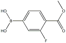 3-氟-4-羧酸甲酯苯硼酸,505083-04-5,结构式