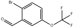 2-溴-5-三氟甲氧基苯甲醛,505084-61-7,结构式