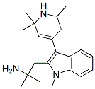 2-(2-Amino-2-methylpropyl)-1-methyl-3-(2,6,6-trimethyl-1,2,3,6-tetrahydropyridin-4-yl)-1H-indole Structure