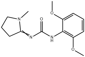 1-(2,6-Dimethoxyphenyl)-3-(1-methylpyrrolidin-2-ylidene)urea Structure