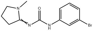 1-(m-Bromophenyl)-3-(1-methylpyrrolidin-2-ylidene)urea Structure