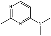 4-Pyrimidinamine, N,N,2-trimethyl- (9CI) 化学構造式