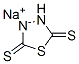 2,5-二巯基噻二唑单钠盐, 50530-45-5, 结构式
