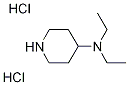 N,N-ジエチル-4-ピペリジンアミン二塩酸塩 化学構造式