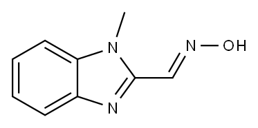 1H-Benzimidazole-2-carboxaldehyde,1-methyl-,oxime,(E)-(9CI) 结构式