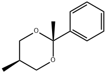 1,3-Dioxane,2,5-dimethyl-2-phenyl-,trans-(9CI) Structure