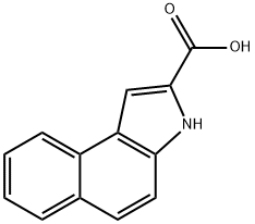 3H-Benz[e]indole-2-carboxylic acid Structure