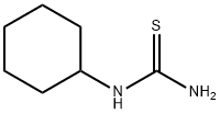 1-环己基-2-硫脲, 5055-72-1, 结构式