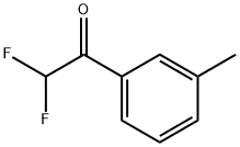 2,2-二氟-1-(间甲苯基)乙烷-1-酮, 50562-05-5, 结构式