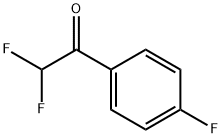 2,2-二氟-1-(4-氟苯基)乙烷-1-酮 结构式