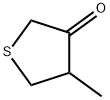 4-メチルジヒドロチオフェン-3(2H)-オン 化学構造式