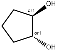 trans-1,2-Cyclopentanediol Struktur