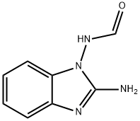 Formamide, N-(2-amino-1H-benzimidazol-1-yl)- (9CI) Structure
