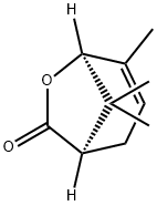 (1R,5S)-4,8,8-Trimethyl-6-oxabicyclo[3.2.1]oct-3-en-7-one 结构式