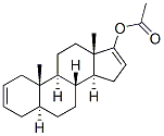 17-乙酰氧基-5a-雄甾-2,16-二烯, 50588-42-6, 结构式